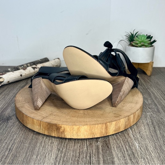 *NWOB Saturday Kate Spade | Tassel Strappy Stacked Heels Size 5.5 - Picture 16 of 16